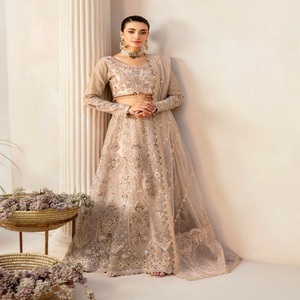 Ramsha Volume Wedding Organza Collection 3 piezas ropa de mujer India pakistaní para fiestas festivales para bodas especiales - Product Image 4