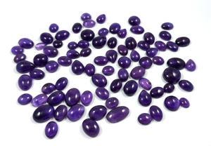 Lote de piedras preciosas certificadas sueltas calibradas de corte facetado redondo de amatista natural listo para ajuste de joyería - Product Image 3