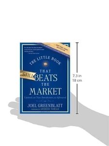 หนังสือเล่มเล็กๆ ที่ยังคงเอาชนะตลาดได้ โดย โจเอล กรีนแบลตต์ หนังสือปกแข็งขายดีสำหรับผู้ใหญ่ - Product Image 1