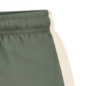 Shorts de sport neutres vert olive à taille élastique, légers, pour l'entraînement, la course et la gym, bas de sport personnalisés haute performance - Product Image 4