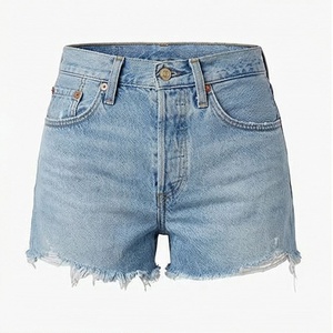 Jean court sexy en denim pour femme – Design tendance, couleur personnalisable, qualité supérieure, style streetwear décontracté pour l'été - Product Image 1