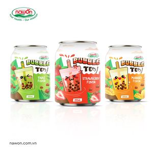 Faible MOQ 250ML Thé au lait saveur thaïlandaise en conserve Boba Bubble Tea Vente en gros Prix abordable Usine de boissons au Vietnam - Personnalisable OEM - Product Image 6