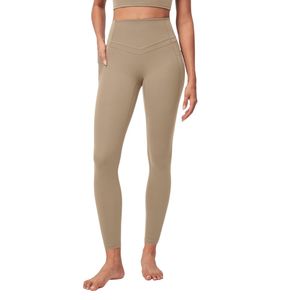 Leggings de yoga pour femmes bleu pastel, non transparents, taille haute, en nylon et élasthanne, sans coutures, anti-transpiration, doux, pantalons de sport - Product Image 4