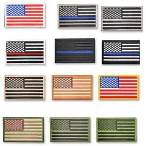 Patch brodé personnalisé OEM ODM avec support Velcro et adhésif thermocollant pour la décoration de vêtements, patchs drapeaux nationaux - Product Image 6