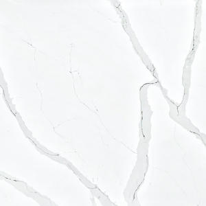 NV838 Perfect Mimic Marble Look Étanche Hospitalité Ingénierie Hôtel Calacatta Pierre de Quartz Artificielle Cuisine Plan de Travail Dalle - Product Image 1
