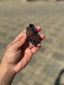 Natural Amethyst Hematite Gemstone <b>Cluster</b> Lot for Collector Display and Home Decoration - Product Image 2