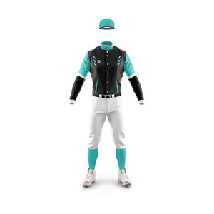 Tenues de baseball de qualité supérieure, vêtements de sport imprimés, impression par sublimation personnalisée, grandes tailles, faible MOQ, personnalisables, confortables - Product Image 5