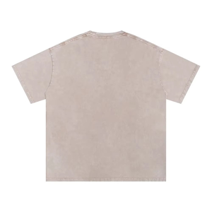 Camiseta vintage estampada de gran tamaño en oferta, camiseta básica con lavado ácido personalizada, camiseta vintage extragrande personalizada para hombre - Product Image 1
