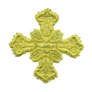 Épingle de sûreté à coudre pour vêtement liturgique d'église imprimé, avec strass et tissu, haute qualité à prix abordable - Product Image 2
