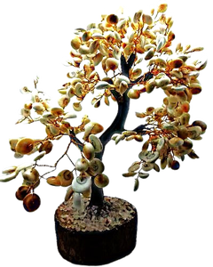 Vente en gros d'arbres bonsaï Gomti Chakra, pierres de guérison spirituelle, minéraux Reiki, artisanat en cristal, Feng Shui pour la décoration de la maison - Product Image 2