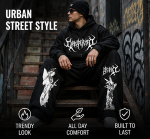 Chándal Deportivo de Alta Calidad, Diseño Personalizado, Estilo Urbano, Talla Grande, Transpirable, 100% Algodón, para Invierno, para Correr, Entrenar - Product Image 5