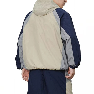 Wholesale 2026 Women's Sportswear Tracksuits Two-Piece Windbreaker <b>Set</b> with Zip-up Printing <b>Embroidery</b> Logo Solid Mesh Lining - Product Image 5