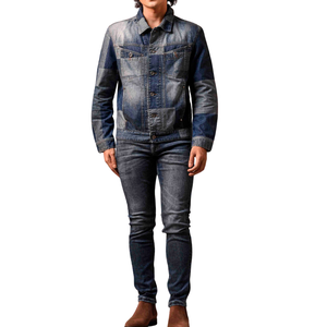 Chaqueta Vaquera Casual de Invierno para Hombre, 100% Algodón, Cómoda, Venta al por Mayor, Personalizable, Muestra Gratuita, la Mejor Calidad - Product Image 3