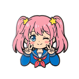 Pins métalliques de personnages d'anime, forme irrégulière, émail dur, alliage de zinc, objets de collection, thème TV et cinéma, décoration artistique - Product Image 3