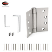 Charnière à ressort à fermeture automatique, charnière de porte à tension réglable en acier inoxydable, robuste, fabrication OEM