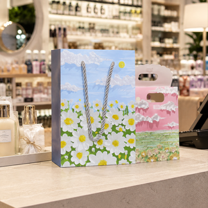 Meilleures ventes au Vietnam : Sacs en papier de luxe personnalisés avec logo, sacs shopping en papier couché, sacs cadeaux en papier premium avec poignées - Product Image 5