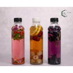 320ml PET <b>Plastic</b> Bottle Pencil Shape with Screw <b>Cap</b> for Milk Tea Bubble Tea Juice Beverages OEM Vietnam Factory Packaging - Product Image 5