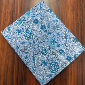 Nueva Bolsa de Algodón Indio de Peso Medio, de Secado Rápido y Ecológica, con Estampado Floral Sanganeri, Arte Étnico Boh Creation - Product Image 1