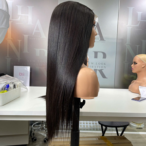 Venta al por mayor 100% Raw Virgin Vietnamita Cabello Humano Peluca Corta Hueso Recto Color Natural Super Doble Extensiones de Cabello - Product Image 1