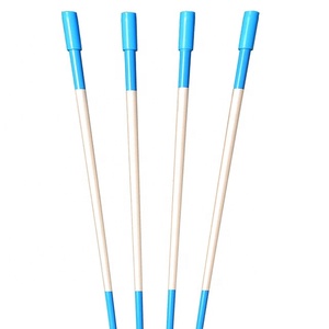 เสาค้ำหิมะพร้อมเทปสะท้อนแสงและหมวกพลาสติก ขนาด 5/16"x48" นิ้ว - Product Image 1