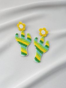 Pendientes de Cuentas Hechos a Mano de Lujo, Joyería Artesanal Única para Mujer a un Precio Accesible - Product Image 4