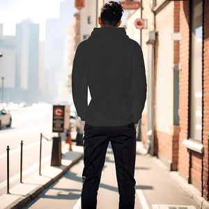 Sudadera con Capucha Clásica para Hombre, Cómoda para el Día a Día, Corte Holgado, Premium - Product Image 2