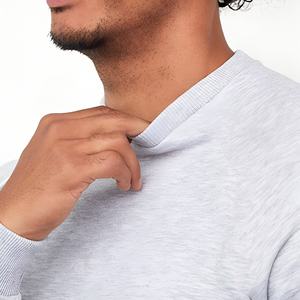 เสื้อฮู้ดผู้ชายผ้าฟลีซ สกรีนโลโก้ได้ สไตล์ลำลอง สตรีทแวร์ ทรงหลวม แฟชั่นคนเมือง ขายส่ง OEM เสื้อกันหนาว - Product Image 3