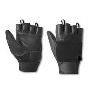 Guantes Deportivos de Piel de Oveja de Alto Rendimiento para Gimnasio y Actividades al Aire Libre, Medios Dedos, Resistentes a Cortes, Abrasión y Calor - Product Image 3