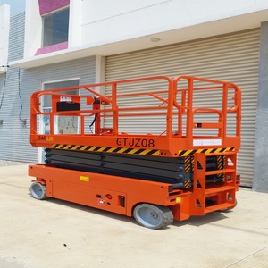 Plataforma Elevadora de Tijera Hidráulica Fija de Alta Calidad con Plataforma Giratoria en el Suelo, Capacidad de 1000 kg, Plataforma Elevadora de Tijera Eléctrica Vertical - Product Image 4