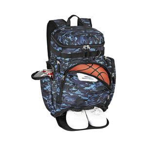 Elegante Bolsa de Baloncesto Negra con Cordón y Rayas Reflectantes, Bolsa Deportiva Resistente para Entrenamiento en Gimnasio y Equipo de Fútbol - Product Image 5