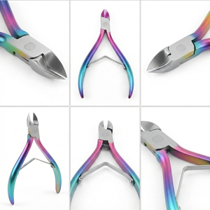 กรรไกรตัดหนังสแตนเลส ปากกว้าง ใบมีดโค้ง กรรไกรตัดเล็บ - Product Image 2