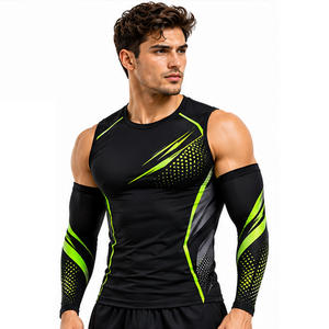 Mangas Deportivas Personalizadas para Hombre, Compresión, Running, Fitness, Ciclismo, Transpirables, Elásticas, Soporte de Entrenamiento, Protección - Product Image 5