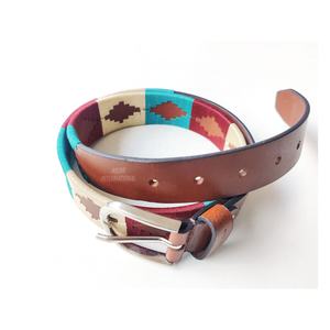 Vente en gros de polo d'équitation personnalisé ceinture argentine pour hommes largeur 35 mm style cowboy de luxe avec boucle en acier - Product Image 3