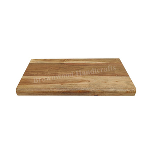 Planche à découper en bois d'acacia massif 100% naturel |   Planche à découper en bois artisanale de qualité supérieure, design unique, pour la cuisine à domicile - Product Image 1