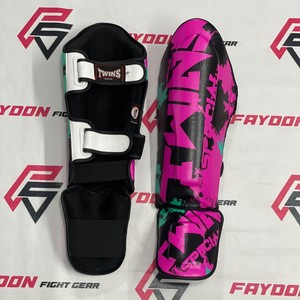 Nuevo Diseño, Protectores de Espinilla de Muay Thai Personalizados con Estampado Completo, Protectores de Espinilla de Piel de Vacuno Genuina para Muay Thai y Kickboxing - Product Image 2