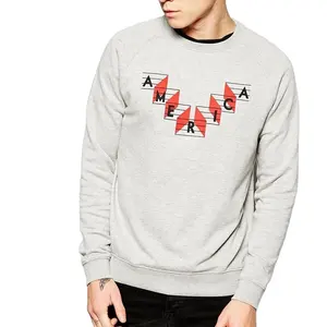 Men's custom graphic sweatshirt printed Jumper winter clothing man 100% cotton