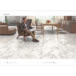 Dalles de porcelaine brillante Argos Caffe 9 mm 1200x2400 mm modernes avec garantie de 5 ans pour projets haut de gamme, pierre frittée pour extérieur et salle de sport - Product Image 6