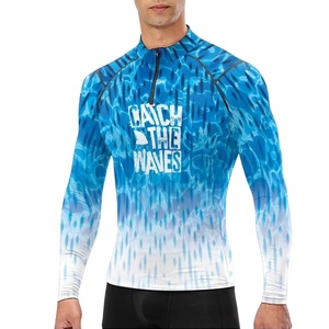 Camiseta de Manga Larga para Hombre, Totalmente Estampada, BJJ, Fabricante OEM Personalizado, Poliéster y Elastano, Elástica en 4 Direcciones, Transpirable de Primera Calidad - Product Image 2