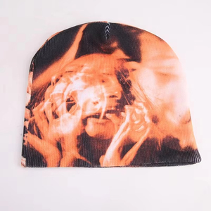 Nuevo Gorro de Punto Jacquard con Diseño de Crucero, Gorro de Invierno para Hombre y Mujer, Estilo Hip Hop Rap, Gorro de Invierno Cálido - Product Image 3