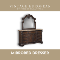 Ensemble coiffeuse et miroir de maquillage de style européen moderne très demandé, avec miroir, pour filles et femmes, design écologique