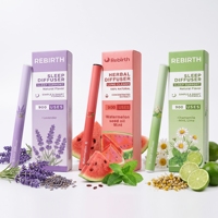 Bâtonnet Inhalateur d'Arômes Naturels à Base de Plantes pour une Fraîcheur Quotidienne, une Relaxation, un Confort et un Bien-être Rafraîchissant
