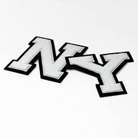 Patch brodé avec logo des New York Yankees NY, appliqué thermocollant pour accessoires vestimentaires