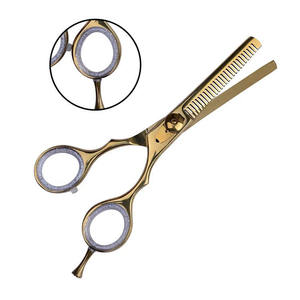 กรรไกรซอยผมมืออาชีพคุณภาพสูง สำหรับคนถนัดขวา ทำจากสแตนเลส 30 ฟัน สำหรับทำผมทรงเท็กซ์เจอร์ ใช้ในร้านเสริมสวย - Product Image 6