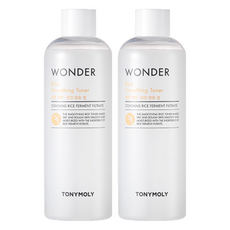 Tony Moly Wonder Rice Smooth Toner 500ml 2 Pezzi Sconto Ingredienti Liquidi Organici - Product Image 1