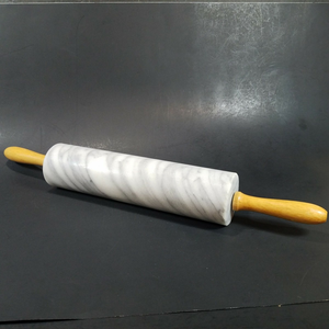 Utensilios de cocina ecológicos de alta demanda y más vendidos, herramienta para hornear fácil de limpiar, rodillo para masa de mármol natural a precio económico. - Product Image 1
