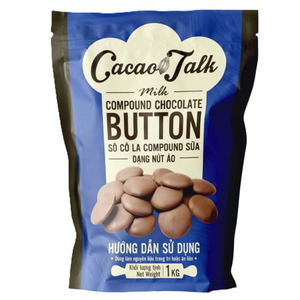 Chocolate Compuesto Semidulce de Calidad Profesional para Exportación, Fabricante OEM/ODM, Chocolate con Leche HALAL en Botones, Cacao para Repostería y Galletas - Product Image 1