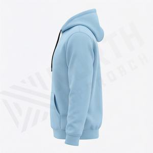 Sweat-shirt à capuche surdimensionné personnalisé pour hommes, avec logo en relief et impression 3D en relief, 500 GSM, fabriqué sur mesure - Product Image 3