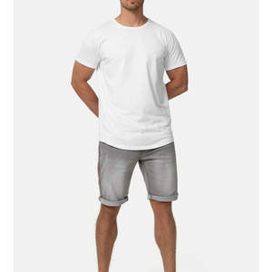 Diseña Tus Propios Pantalones Cortos de Mezclilla para Hombre, Nuevo Diseño, Servicio OEM, Fabricante, Pantalones Cortos de Mezclilla para Hombre con Bolsillos - Product Image 2