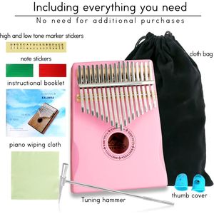 Custodia Protettiva Impermeabile per Kalimba Portatile a 17 Tasti, Regalo per Adulti, Principianti e Insegnanti - Product Image 3