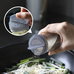 Pot à épices empilable en verre borosilicate résistant à la chaleur Atomico, avec conservation de la fraîcheur - Product Image 5